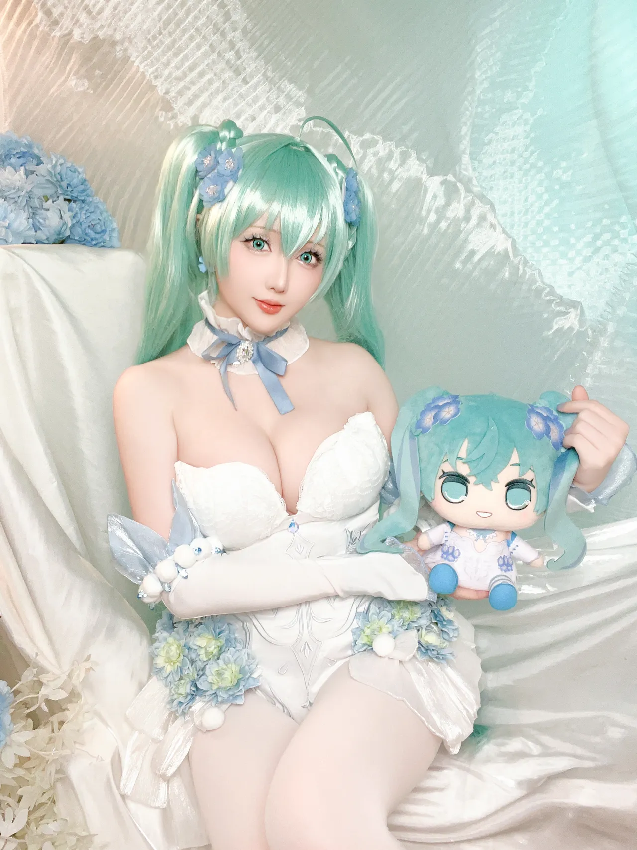 星之迟迟 - NO.215 2024年02月计划A 初音未来 粉蝶花精灵54P1V-4.51GB-erohere44.webp